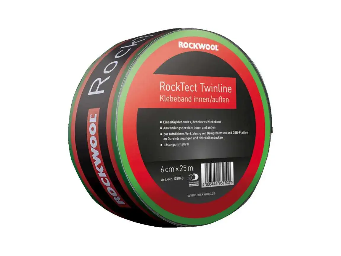 Rockwool Rocktect Twinline Lipni Juosta, 25m