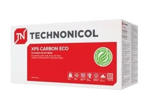 Ekstrudinis Polistirenas Technonicol Carbon Eco, 1250x600x20 mm (nefrezuotas)