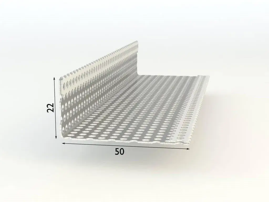 Vėdinimo profilis Cembrit Plank 22x50mm, 5vnt