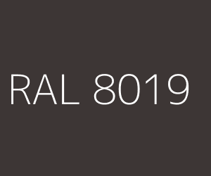 RAL 8019