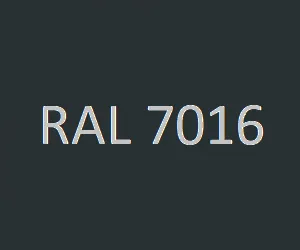 RAL 7016 PE - antracito blizgus