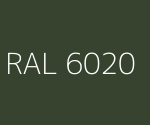 Žalia RAL 6020