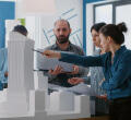 architektai aptaria projektą