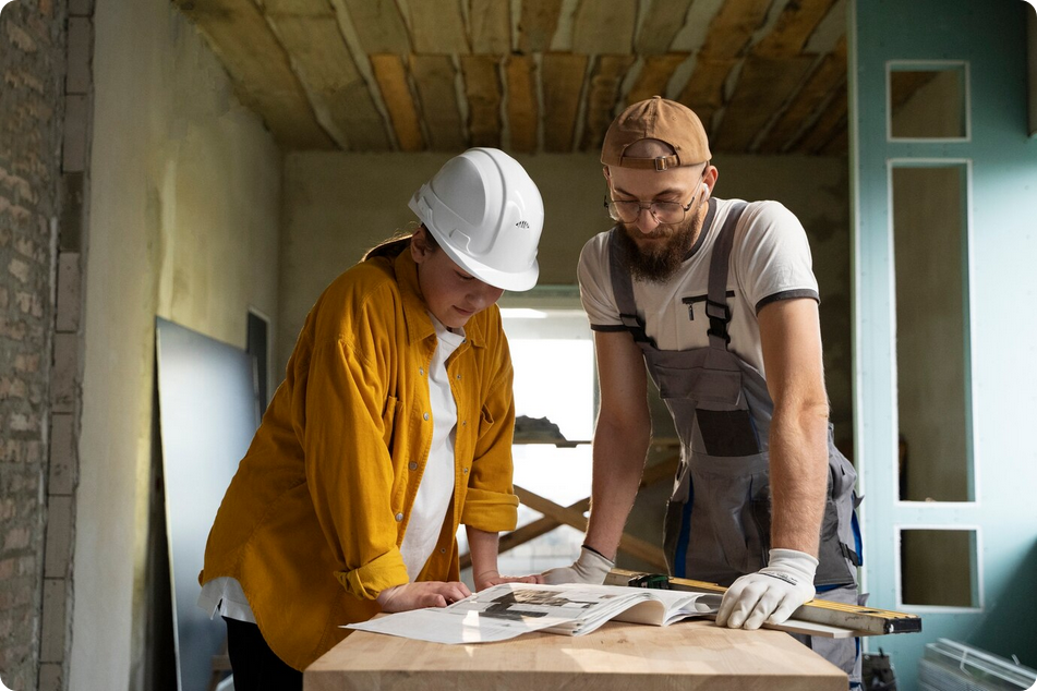 namo renovacijos darbai